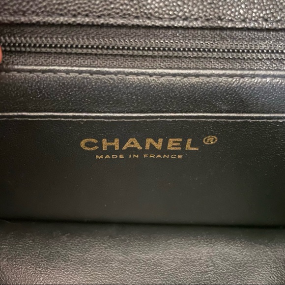 Chanel mini top handle caviar - Picture 13 of 16